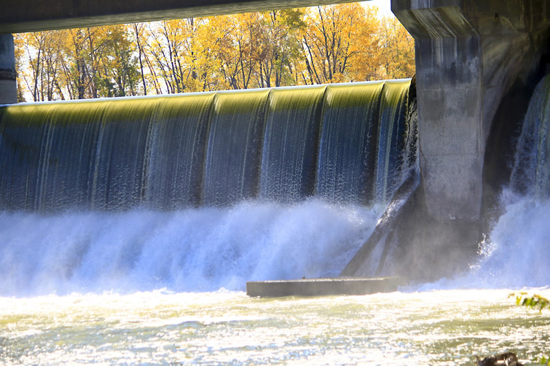 Dam Water by Ray Holmberg